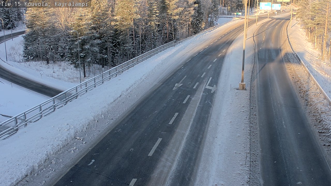 Kelikamerat Kuva Tie 15 Kouvola, Käyrälampi, Kouvola, Kymenlaakso