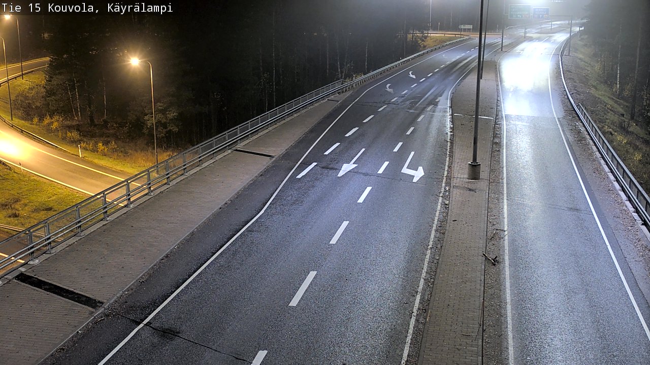 Kelikamerat Kuva Tie 15 Kouvola, Käyrälampi, Kouvola, Kymenlaakso