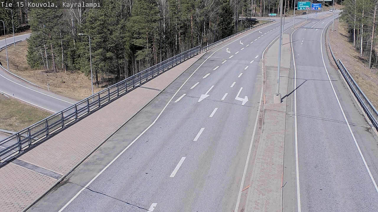 Kelikamerat Kuva Tie 15 Kouvola, Käyrälampi, Kouvola, Kymenlaakso