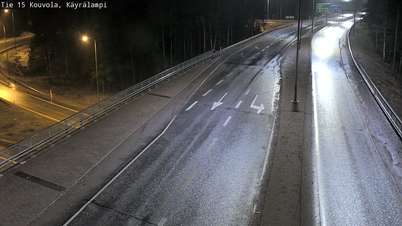 Kelikamerat Kuva Tie 15 Kouvola, Käyrälampi, Kouvola, Kymenlaakso