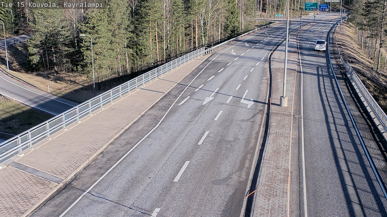 Kelikamerat Kuva Tie 15 Kouvola, Käyrälampi, Kouvola, Kymenlaakso