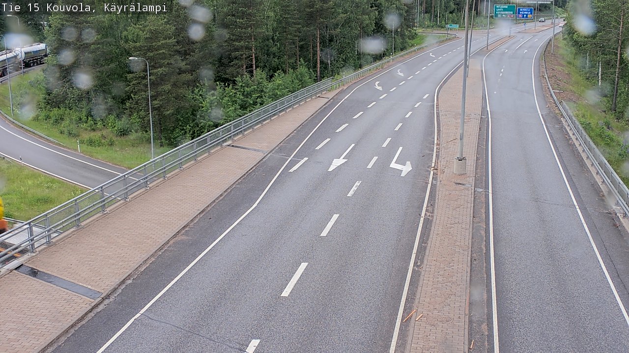 Kelikamerat Kuva Tie 15 Kouvola, Käyrälampi, Kouvola, Kymenlaakso
