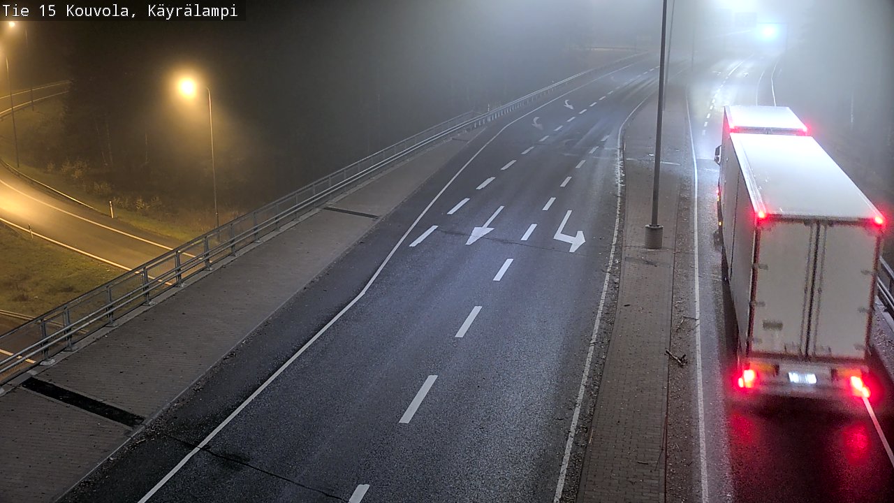 Kelikamerat Kuva Tie 15 Kouvola, Käyrälampi, Kouvola, Kymenlaakso