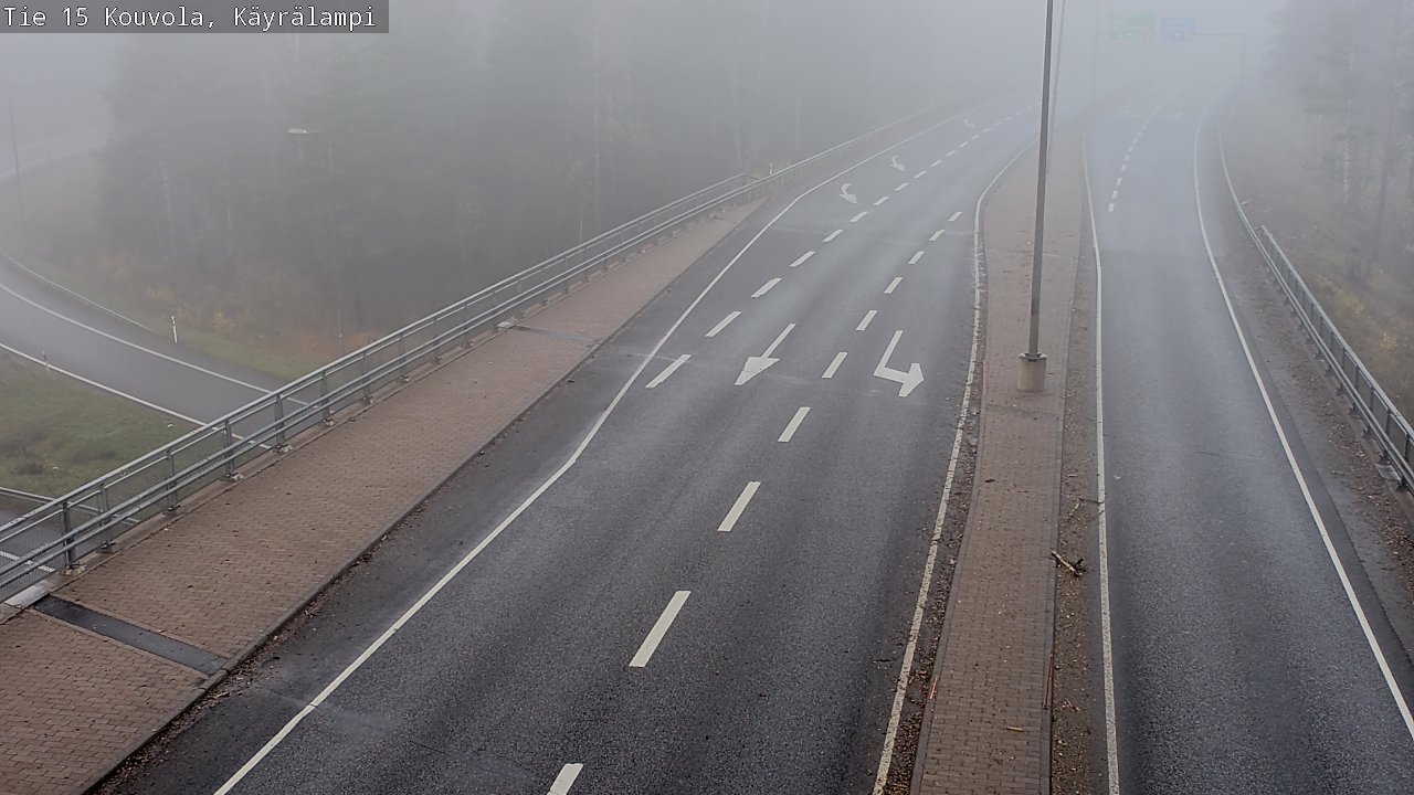 Kelikamerat Kuva Tie 15 Kouvola, Käyrälampi, Kouvola, Kymenlaakso