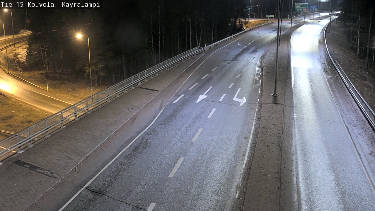 Kelikamerat Kuva Tie 15 Kouvola, Käyrälampi, Kouvola, Kymenlaakso