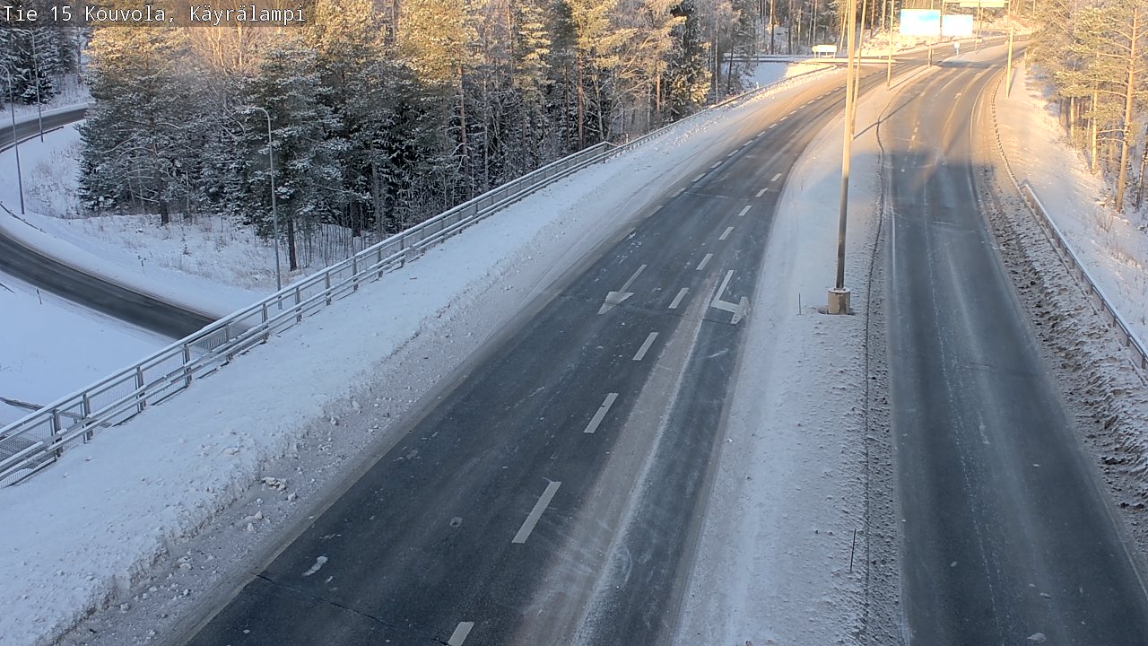 Kelikamerat Kuva Tie 15 Kouvola, Käyrälampi, Kouvola, Kymenlaakso