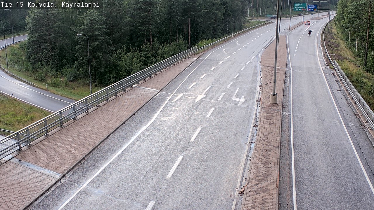 Kelikamerat Kuva Tie 15 Kouvola, Käyrälampi, Kouvola, Kymenlaakso