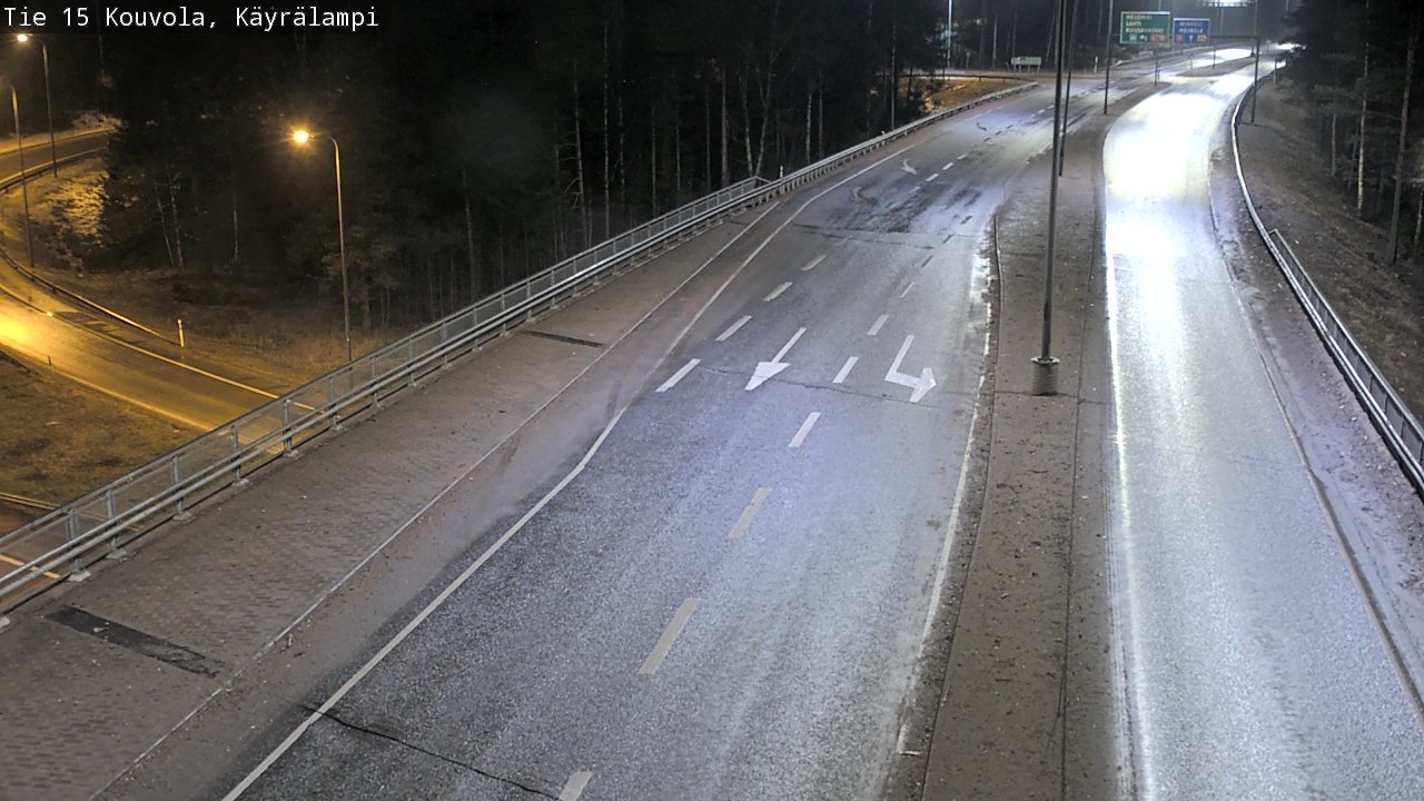 Kelikamerat Kuva Tie 15 Kouvola, Käyrälampi, Kouvola, Kymenlaakso