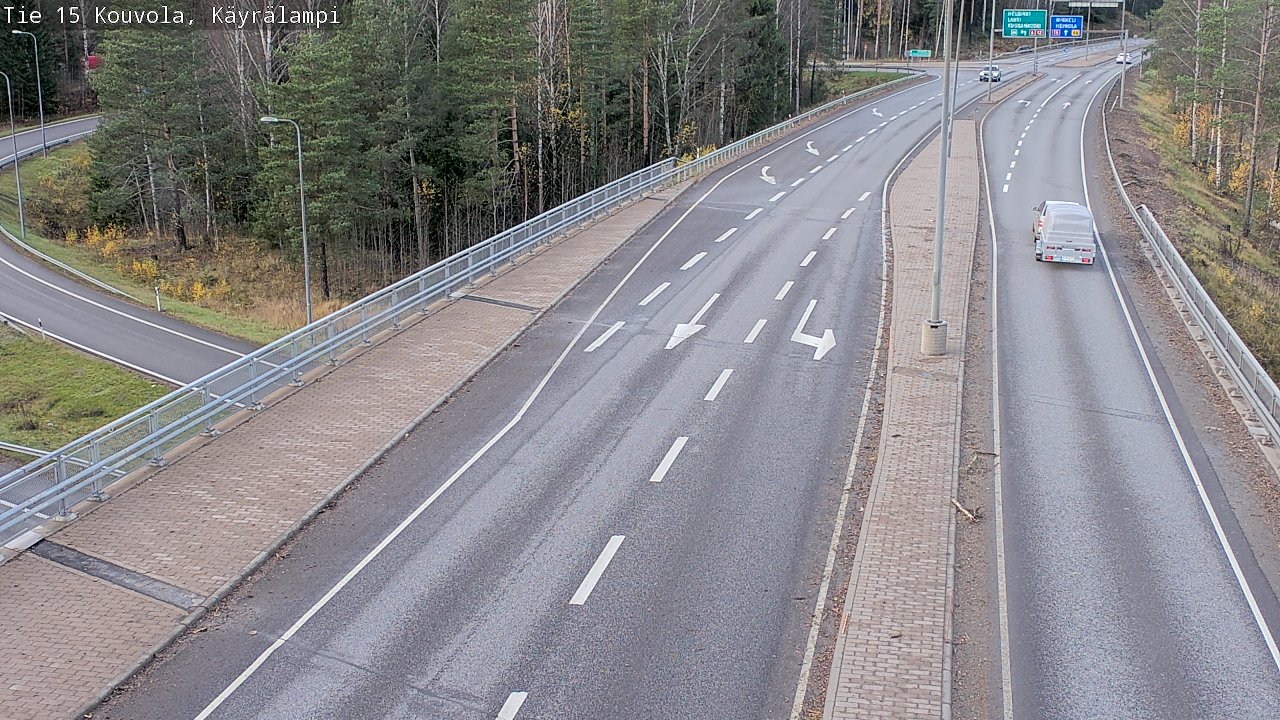 Kelikamerat Kuva Tie 15 Kouvola, Käyrälampi, Kouvola, Kymenlaakso