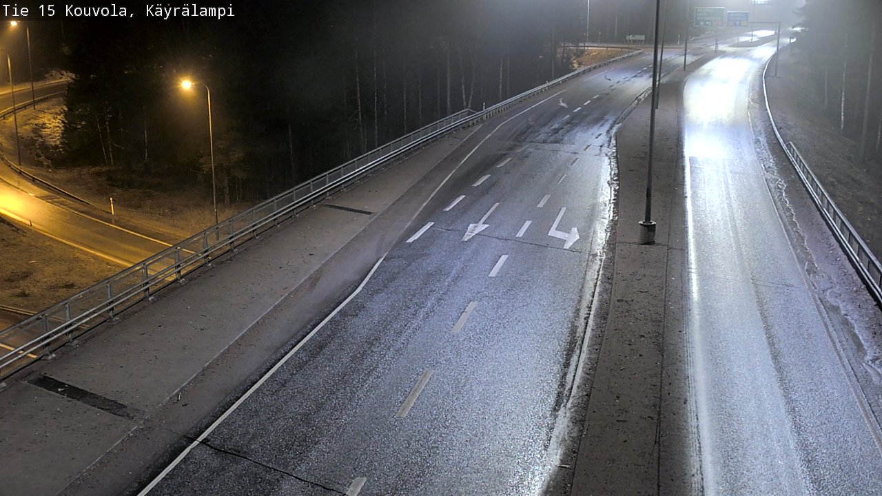 Kelikamerat Kuva Tie 15 Kouvola, Käyrälampi, Kouvola, Kymenlaakso