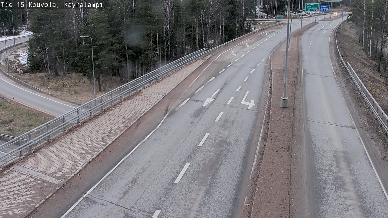 Kelikamerat Kuva Tie 15 Kouvola, Käyrälampi, Kouvola, Kymenlaakso