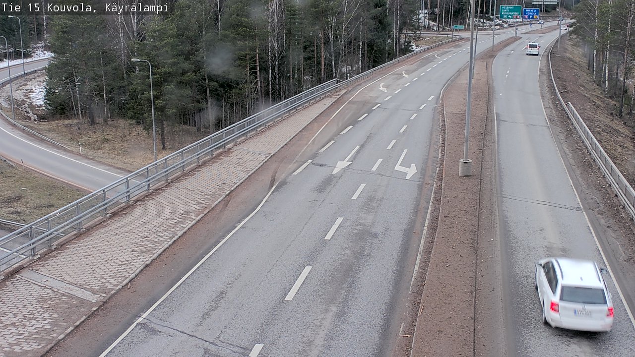 Kelikamerat Kuva Tie 15 Kouvola, Käyrälampi, Kouvola, Kymenlaakso