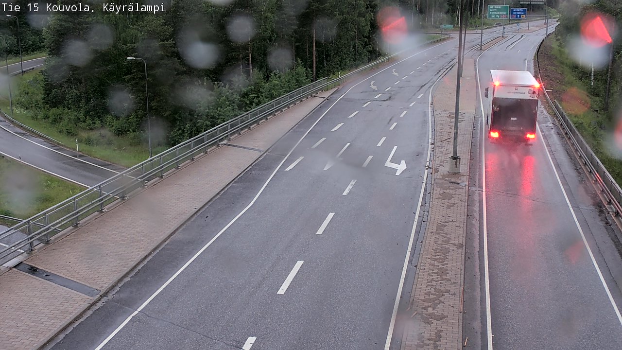 Kelikamerat Kuva Tie 15 Kouvola, Käyrälampi, Kouvola, Kymenlaakso