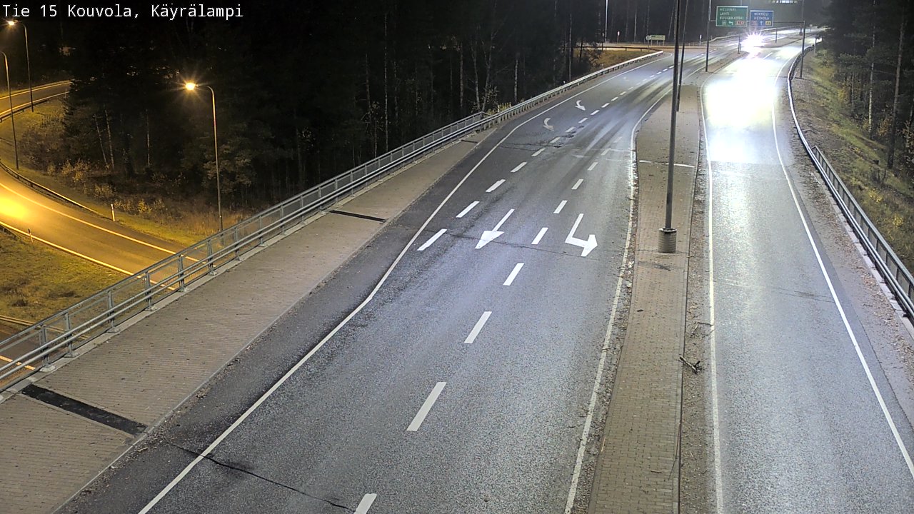 Kelikamerat Kuva Tie 15 Kouvola, Käyrälampi, Kouvola, Kymenlaakso