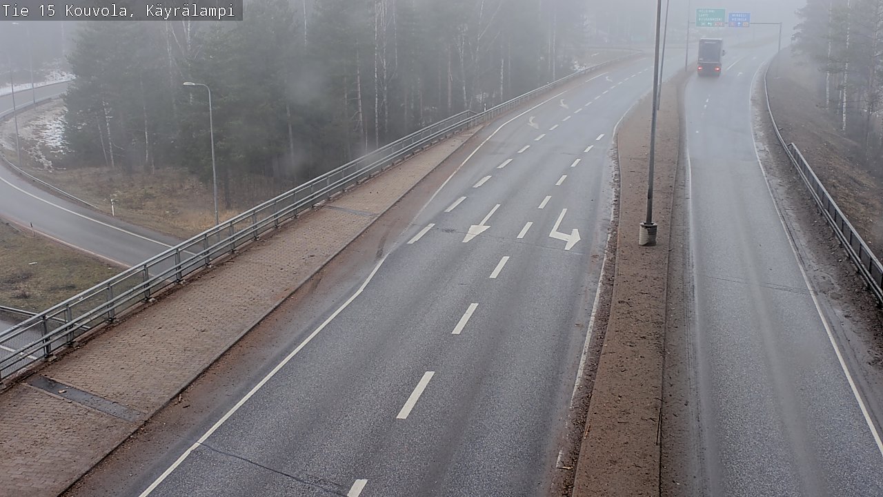 Kelikamerat Kuva Tie 15 Kouvola, Käyrälampi, Kouvola, Kymenlaakso