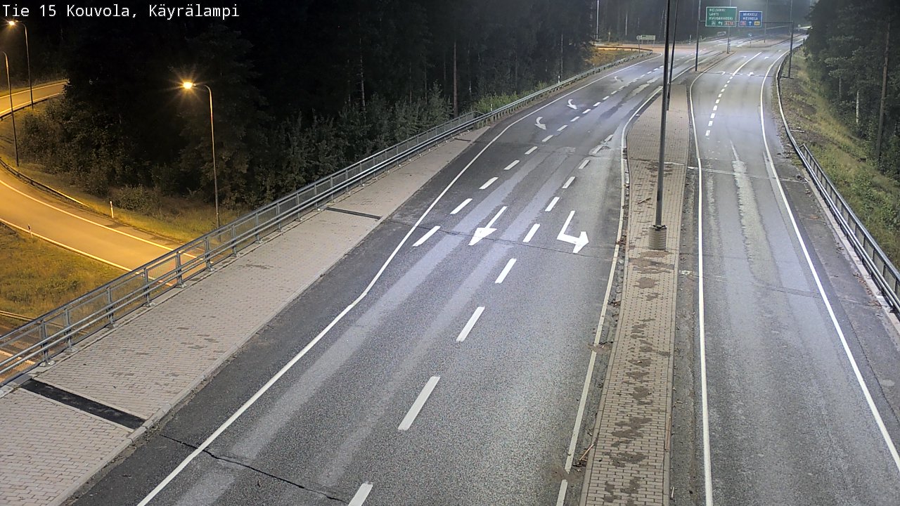 Kelikamerat Kuva Tie 15 Kouvola, Käyrälampi, Kouvola, Kymenlaakso