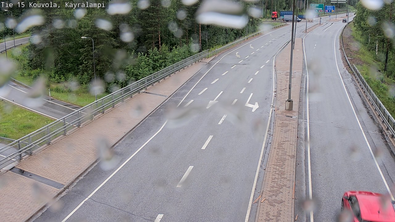 Kelikamerat Kuva Tie 15 Kouvola, Käyrälampi, Kouvola, Kymenlaakso