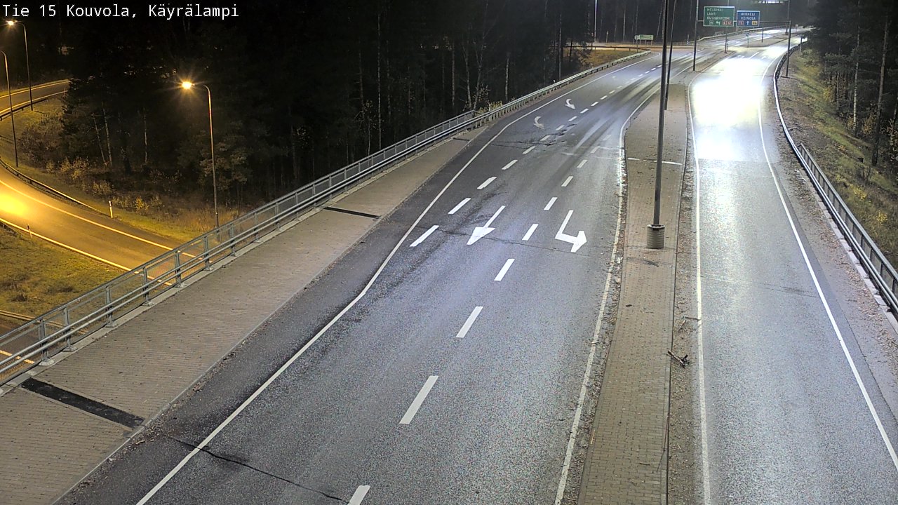 Kelikamerat Kuva Tie 15 Kouvola, Käyrälampi, Kouvola, Kymenlaakso