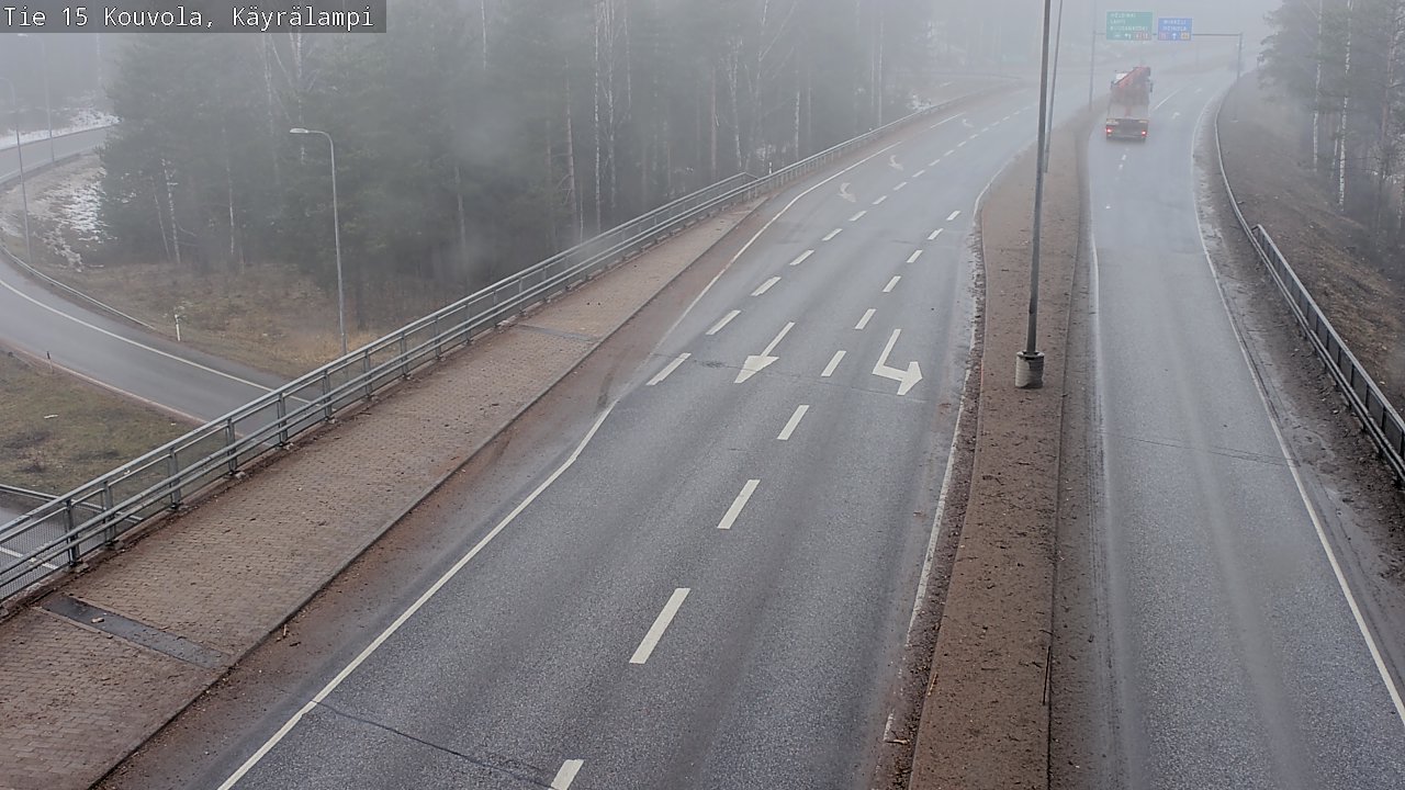 Kelikamerat Kuva Tie 15 Kouvola, Käyrälampi, Kouvola, Kymenlaakso