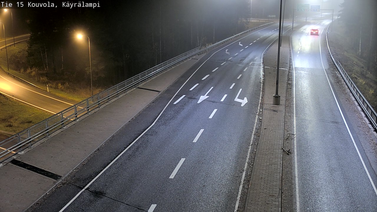 Kelikamerat Kuva Tie 15 Kouvola, Käyrälampi, Kouvola, Kymenlaakso