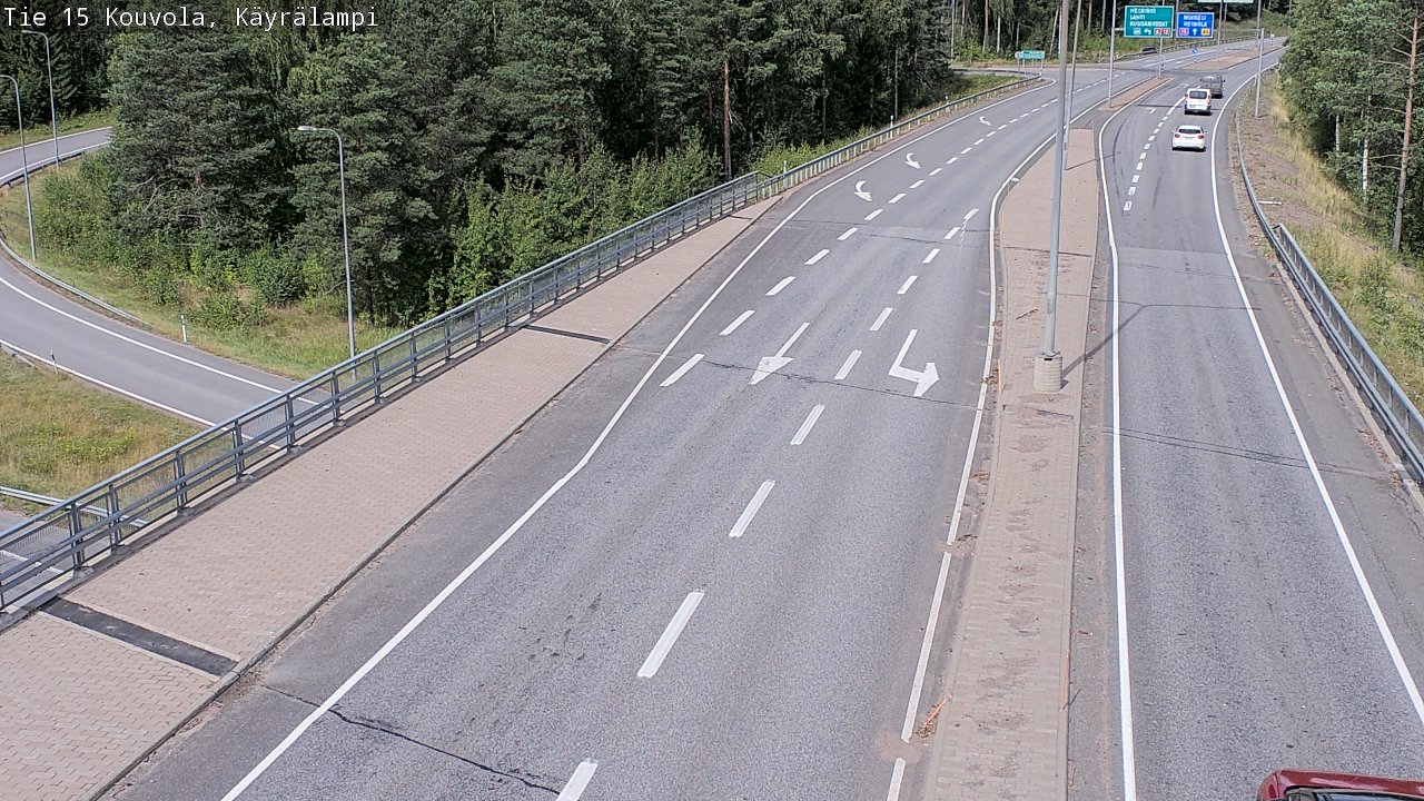 Kelikamerat Kuva Tie 15 Kouvola, Käyrälampi, Kouvola, Kymenlaakso