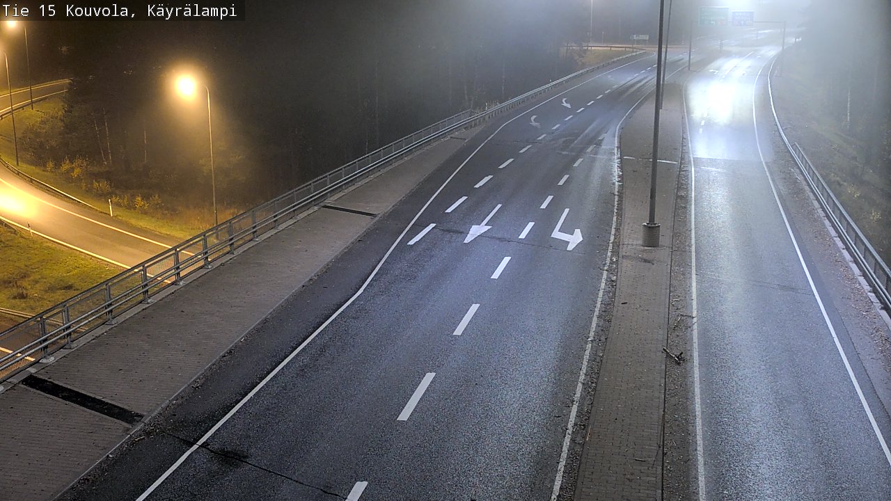 Kelikamerat Kuva Tie 15 Kouvola, Käyrälampi, Kouvola, Kymenlaakso