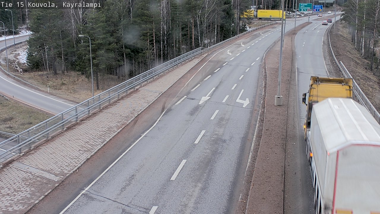 Kelikamerat Kuva Tie 15 Kouvola, Käyrälampi, Kouvola, Kymenlaakso