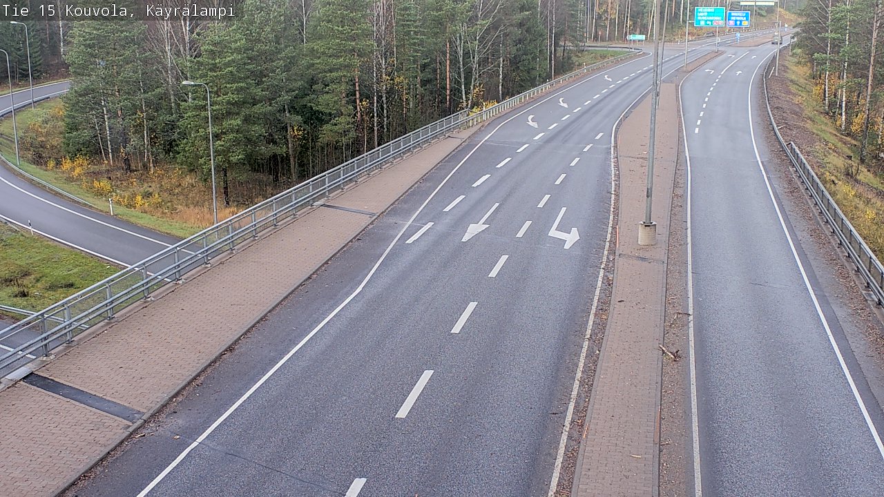 Kelikamerat Kuva Tie 15 Kouvola, Käyrälampi, Kouvola, Kymenlaakso