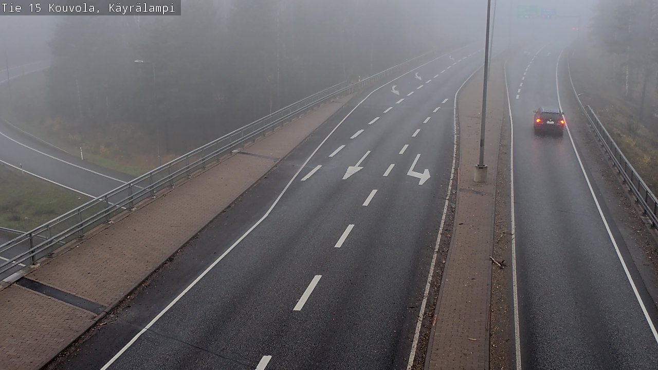 Kelikamerat Kuva Tie 15 Kouvola, Käyrälampi, Kouvola, Kymenlaakso