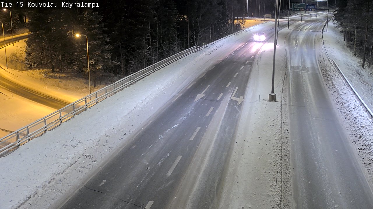 Kelikamerat Kuva Tie 15 Kouvola, Käyrälampi, Kouvola, Kymenlaakso