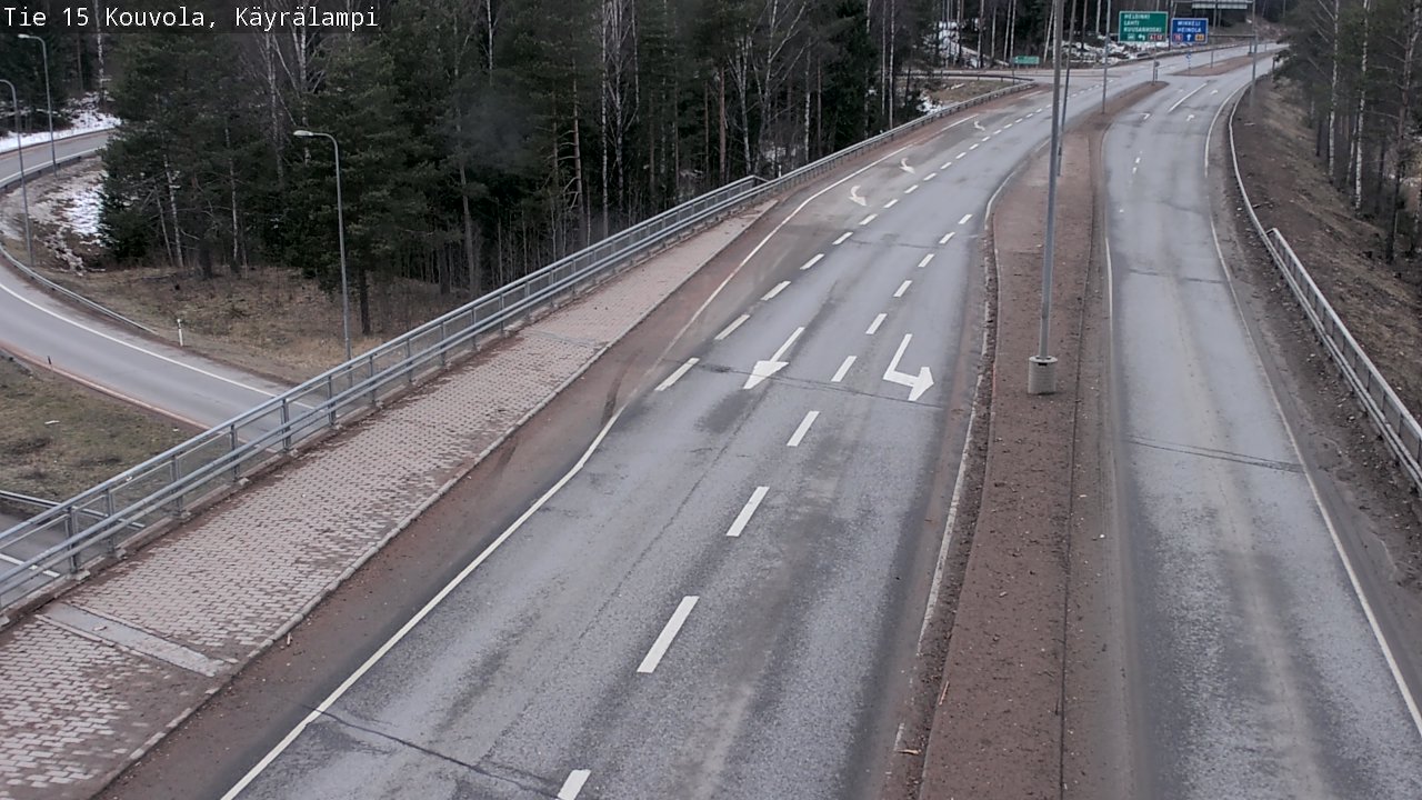 Kelikamerat Kuva Tie 15 Kouvola, Käyrälampi, Kouvola, Kymenlaakso