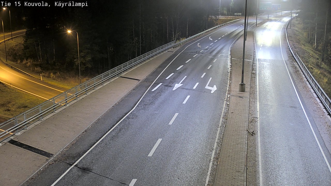 Kelikamerat Kuva Tie 15 Kouvola, Käyrälampi, Kouvola, Kymenlaakso