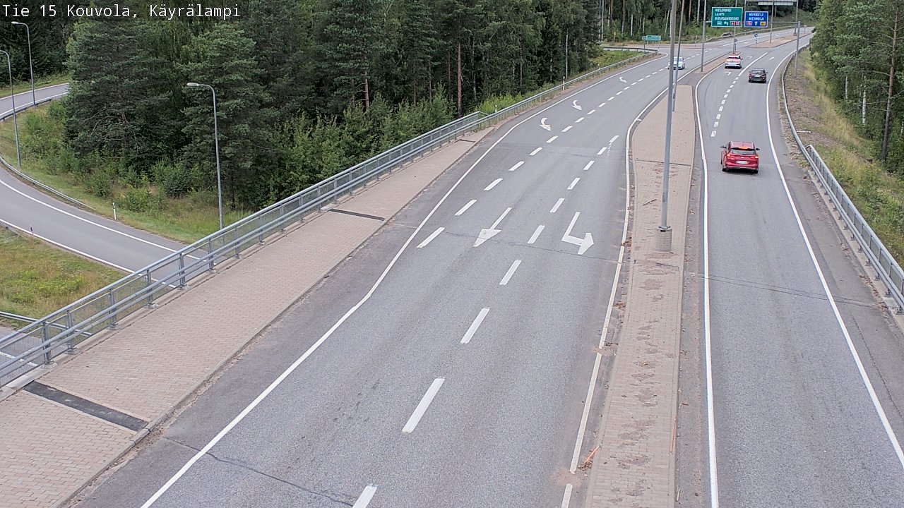 Kelikamerat Kuva Tie 15 Kouvola, Käyrälampi, Kouvola, Kymenlaakso