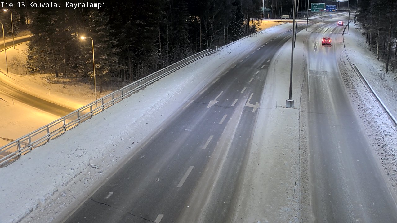 Kelikamerat Kuva Tie 15 Kouvola, Käyrälampi, Kouvola, Kymenlaakso