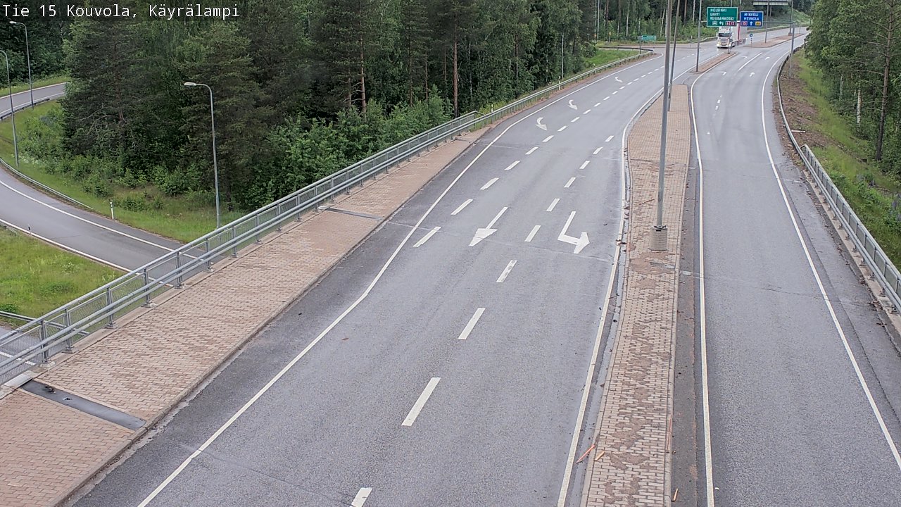 Kelikamerat Kuva Tie 15 Kouvola, Käyrälampi, Kouvola, Kymenlaakso
