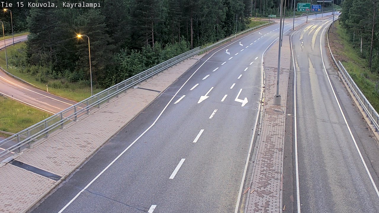 Kelikamerat Kuva Tie 15 Kouvola, Käyrälampi, Kouvola, Kymenlaakso