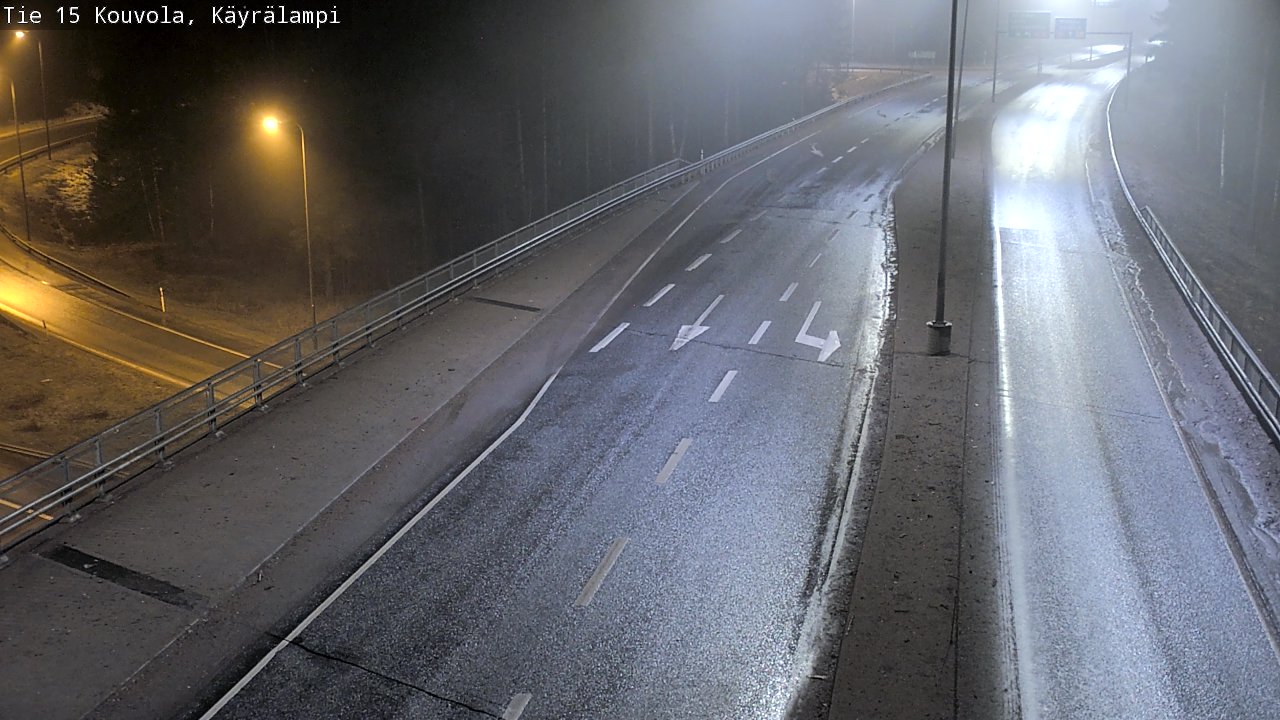 Kelikamerat Kuva Tie 15 Kouvola, Käyrälampi, Kouvola, Kymenlaakso