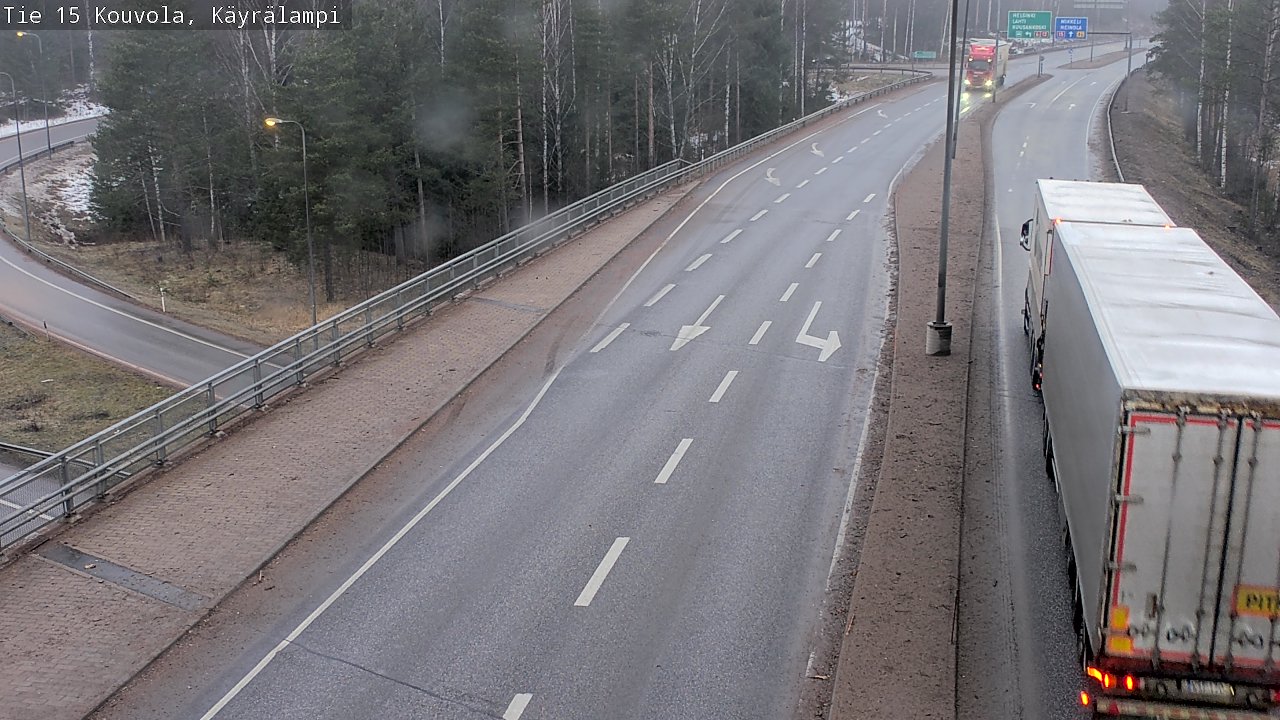 Kelikamerat Kuva Tie 15 Kouvola, Käyrälampi, Kouvola, Kymenlaakso