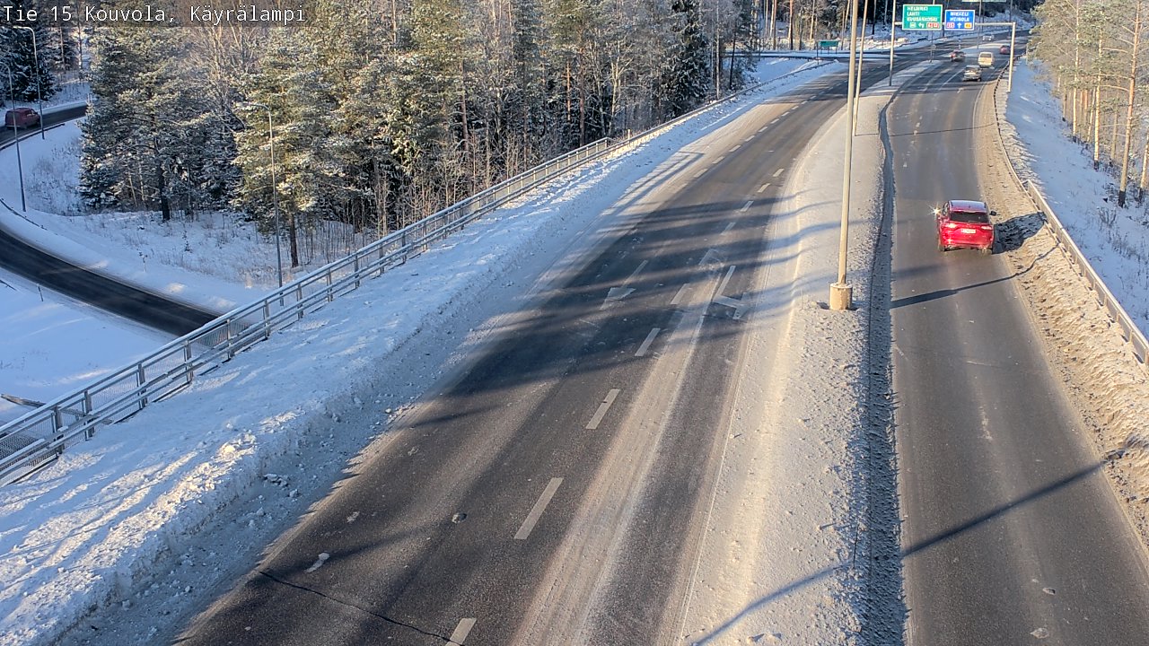 Kelikamerat Kuva Tie 15 Kouvola, Käyrälampi, Kouvola, Kymenlaakso