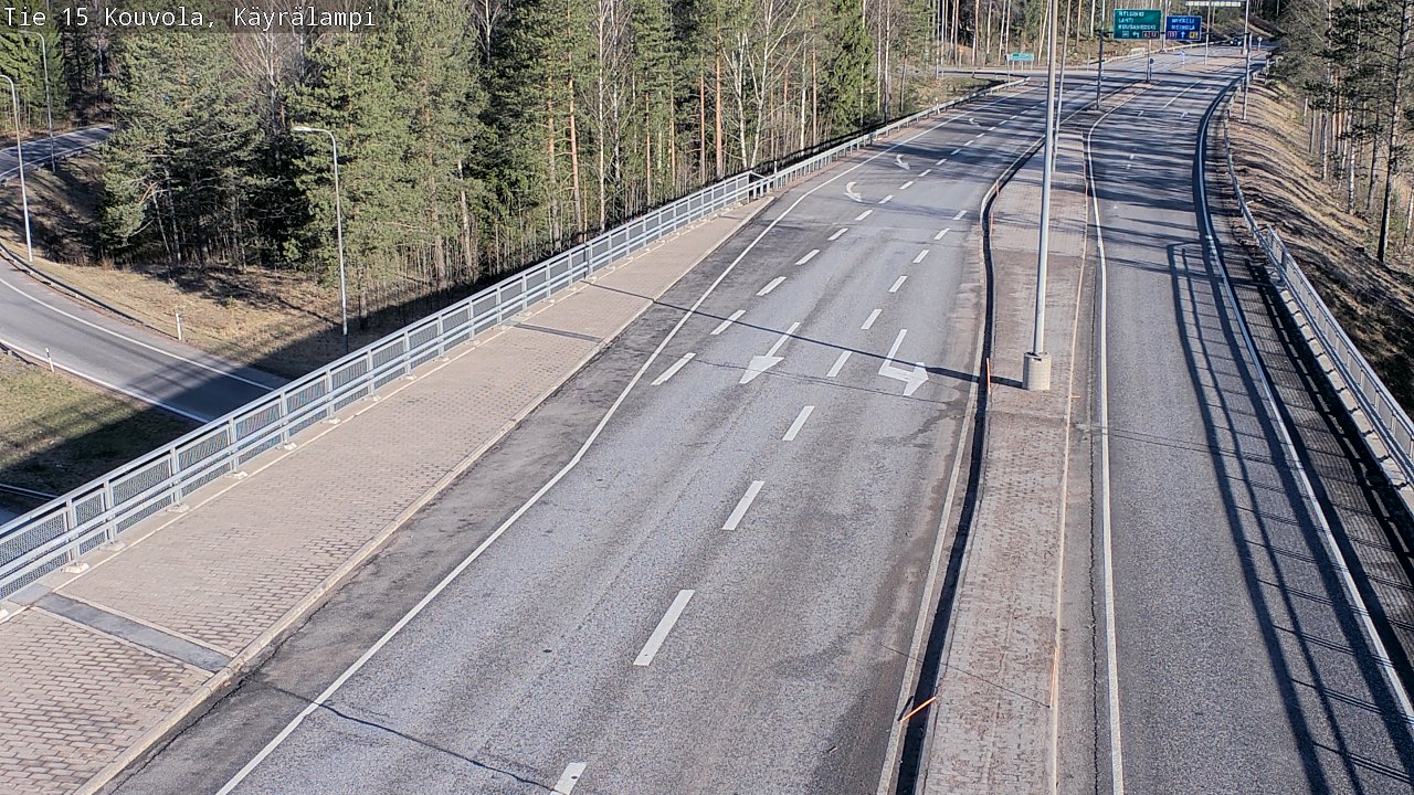 Kelikamerat Kuva Tie 15 Kouvola, Käyrälampi, Kouvola, Kymenlaakso