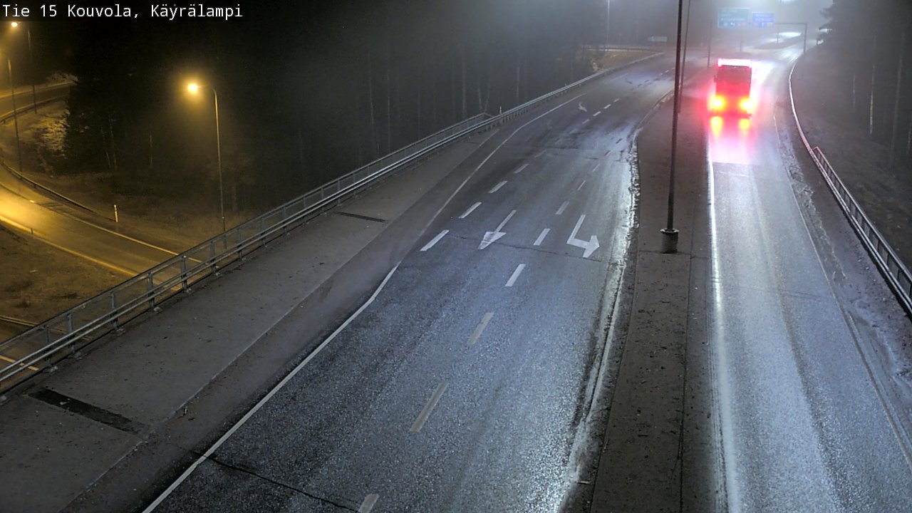 Kelikamerat Kuva Tie 15 Kouvola, Käyrälampi, Kouvola, Kymenlaakso