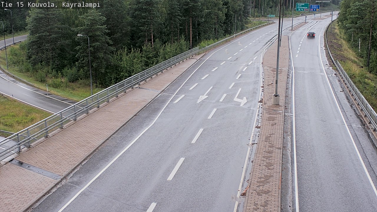 Kelikamerat Kuva Tie 15 Kouvola, Käyrälampi, Kouvola, Kymenlaakso
