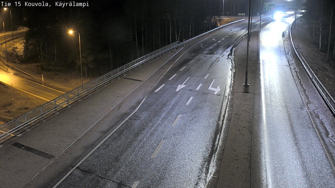 Kelikamerat Kuva Tie 15 Kouvola, Käyrälampi, Kouvola, Kymenlaakso