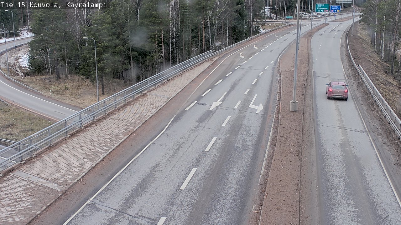 Kelikamerat Kuva Tie 15 Kouvola, Käyrälampi, Kouvola, Kymenlaakso