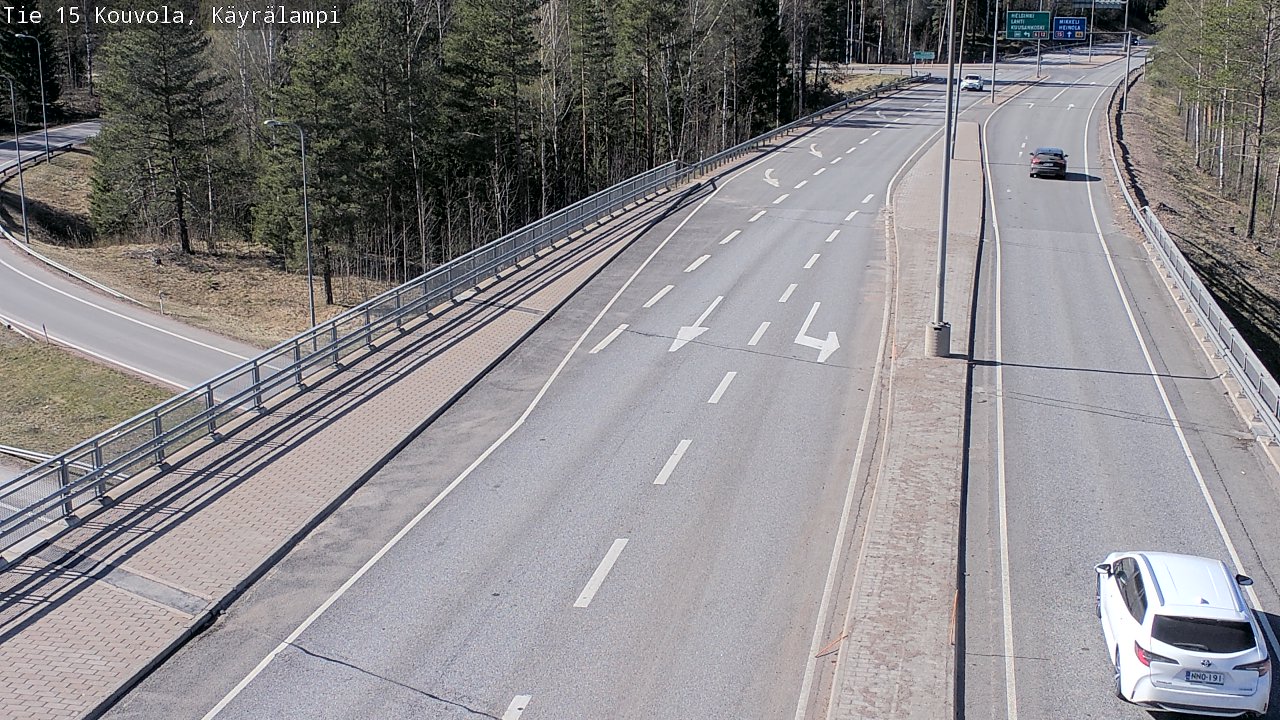 Kelikamerat Kuva Tie 15 Kouvola, Käyrälampi, Kouvola, Kymenlaakso