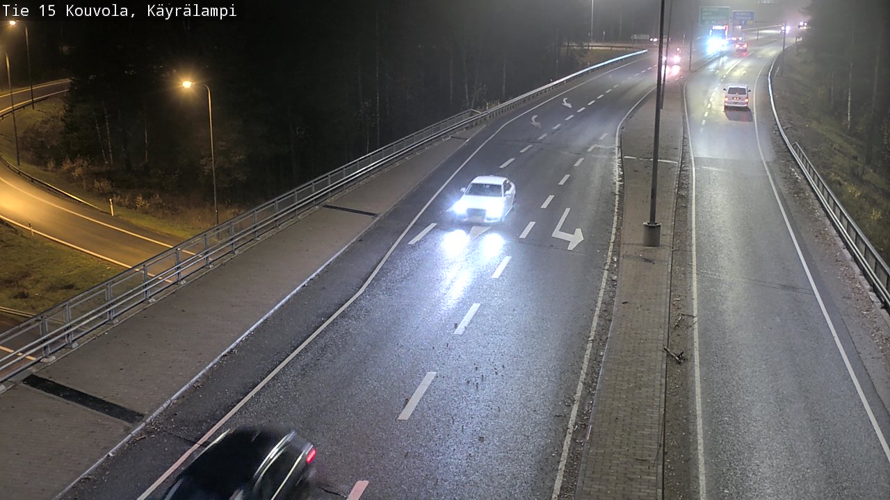 Kelikamerat Kuva Tie 15 Kouvola, Käyrälampi, Kouvola, Kymenlaakso