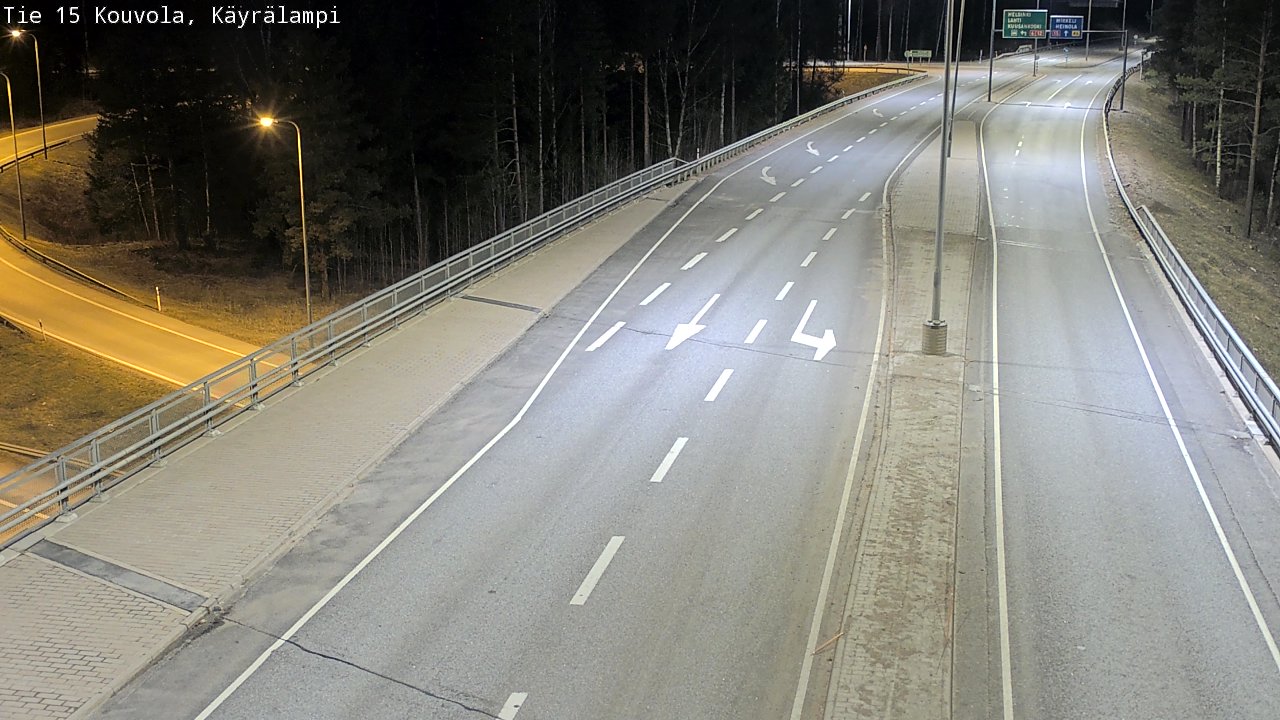 Kelikamerat Kuva Tie 15 Kouvola, Käyrälampi, Kouvola, Kymenlaakso