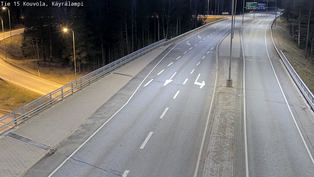 Kelikamerat Kuva Tie 15 Kouvola, Käyrälampi, Kouvola, Kymenlaakso