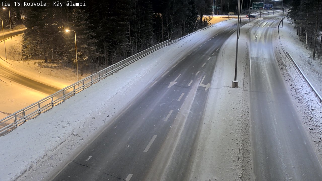 Kelikamerat Kuva Tie 15 Kouvola, Käyrälampi, Kouvola, Kymenlaakso