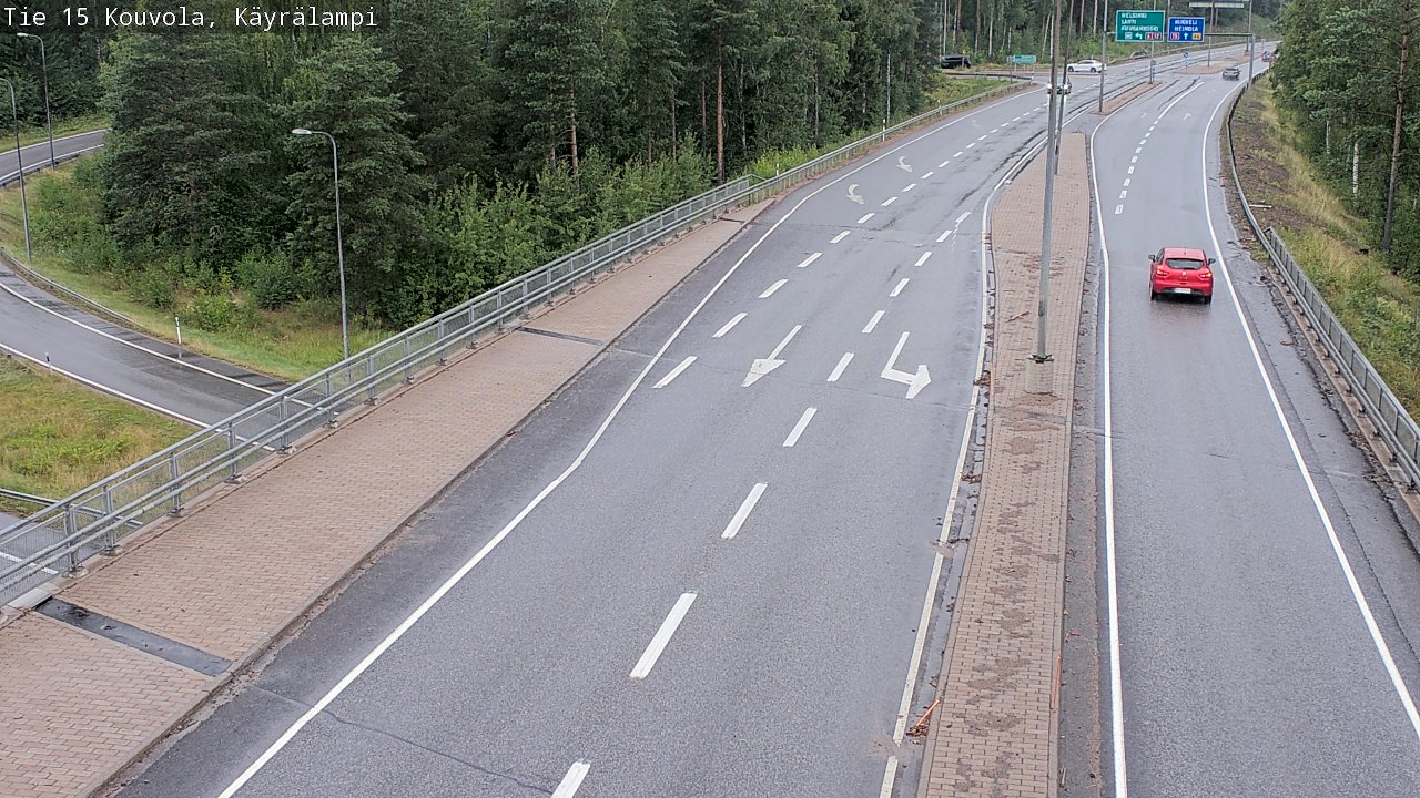 Kelikamerat Kuva Tie 15 Kouvola, Käyrälampi, Kouvola, Kymenlaakso